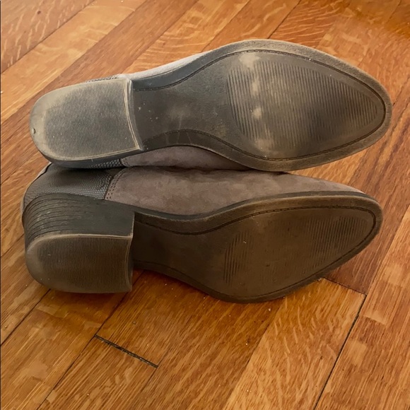 GUC Taupe Madden Girl Hoper Ankle Booties Sz. 8M - Picture 4 of 7